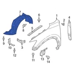 For Mazda 3 2014-2018 B45a56130h Front Right Fender Splash Shield. Fixed Price $103.05.