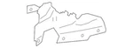 Genuine Ford Rear Shield Kb3z-16102-a. Fixed Price $45.89.
