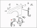 Genuine Mercedes C219 Cls Cover 2196900930. Fixed Price $60.73.
