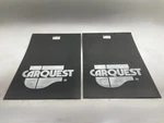 (2) Globetech 2436psbcq Hd Truck Splash Guard / Mud Flap 24"x36"x3/16", Black. Fixed Price $35.95.