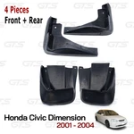 Front Rear Splash Guards Mud Flaps For Honda Civic Dimension Sedan 2001 2004. Fixed Price $157.75.