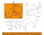 Gm Oem 10-13 Equinox Fender Components-fender Liner 22888599. Fixed Price $115.79.