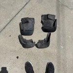 Acura Rsx Type-s Rear Left And Right Mud Flaps Splash Guards Dc5 02-04 S6m Set. Fixed Price $125.00.