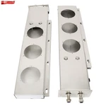 Unused Stainless Steel Mud Flap Hanger Light Cutouts Spring Loaded 2 1/2 Pattern. Fixed Price $71.91.