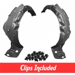 Driver & Passenger Side Fender Liner Set W/ Clips For 12-15 Honda Civic Coupe. Fixed Price $65.99.