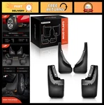 4pcs Mud Flaps Splash Guards For Toyota Corolla 1988-1992 Sedan Coupe - Black. Fixed Price $44.09.