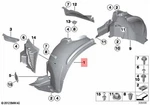 Genuine Bmw X5 M E70 3.5d 4.8i Sav Covers 51718046304. Fixed Price $176.98.