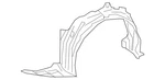 Genuine Toyota Prius 2019-2022 Front Fender Liner Rh=passenger Side, 53875-47120. Fixed Price $97.49.