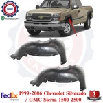 Front Splash Shield Fender Liner Rh & Lh Side For 1999-06 Silverado /sierra 1500. Fixed Price $68.67.