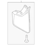 Genuine Ford Splash Guards - Molded Rear Pair Lj6z-16a550-bb. Fixed Price $77.40.