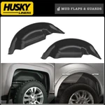 Husky Liners 79121 Black Rear Wheel Well Guards For 2015-2020 Ford F-150 Truck. Fixed Price $169.99.