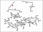 Genuine Mercedes Slc Slk R171 R172 W171 W172 Front Right Strut 1715240647. Fixed Price $239.29.