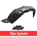 Front Driver Side Fender Liner W/ Clips For 2007-2011 Toyota Yaris Hb To1250119. Fixed Price $26.99.
