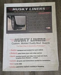 Husky Liners 57351 Dually Custom-molded Rear Mud Guards For Chevrolet/gmc Wy1. Fixed Price $99.99.