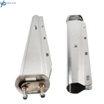 30" Stainless Steel Straight Mud Flap Hanger 2 1/2" Bolt Semi Truck Tapered. Fixed Price $61.13.