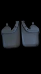 Husky Liners - Rear Mud Guards 16-23 Toyota Tacoma Black, 2 Pc.. Fixed Price $50.99.