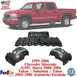 Front Fender Liner Lh & Rh + Splash Shield For 1999-2006 Silverado Sierra. Fixed Price $88.44.
