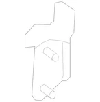 Genuine Mercedes-benz Hinge 205-730-02-37. Fixed Price $113.00.