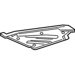 New Genuine Mercedes-benz Under Cover 2466840600 Oem. Fixed Price $51.28.