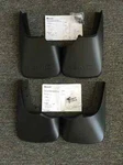 2013-2016 Gmc Acadia Front & Rear Molded Splash Guards Black W/ Logo Oem Gm. Fixed Price $119.98.