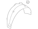 Genuine Hyundai 2018-2020 Kona Electric Wheelhouse Liner 86821-j9000. Fixed Price $168.63.