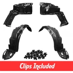 Front Fender Liner & Engine Undercover Set W/ Clips For 2003-2008 Toyota Matrix. Fixed Price $79.93.