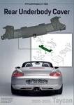Genuine Porsche 986 Boxster (1997-2004) Rear Underbody Lining Cover 98650411900. Fixed Price $254.95.