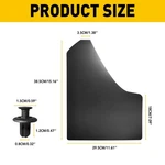 4 For Ford Car Mud Flaps Splash Guards Front Rear Auto Accessories Universal. Fixed Price $25.99.