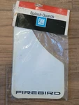 Nos Vintage Pontiac Firebird Gm Splash Guards Mud Flaps White 1 Pair. Fixed Price $176.00.