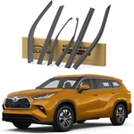 Rain Guards For Toyota Highlander 2020 2021 2022 2020-2024 Highlander, Black. Fixed Price $94.99.