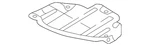 Genuine Mazda Engine Oil Drain Plug Access Cover Tk48-56-071. Fixed Price $13.90.