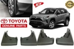 4 Set Genuine Toyota Rav4 Oem Mud Guard Pk389-42k00-tp Excludes Adventure. Fixed Price $136.99.