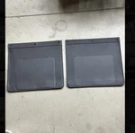 Blank Pair Rubber Trucker Dually Mud Flaps 1/4"-3/9 Thick X 16.5" W 14.5" L. Fixed Price $40.00.