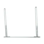 Fortpro 21" X 24" Mud Flap Hold Down Anti-sail - Chrome F247594. Fixed Price $9.38.