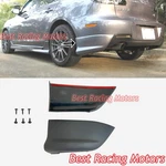 For 2007-2009 Mazda 3 4dr Sedan Jdm Style Rear Bumper Aprons (urethane). Fixed Price $100.00.