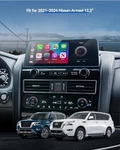 2 Pcs Car Screen Protector For 2021-2024 Nissan Armada S/sv/sl/midnight Edition. Fixed Price $19.99.