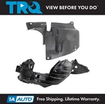Trq Inner Fender Liner Set For 2014-2018 Mazda 3 Ma1249145 Ma1250115. Fixed Price $69.95.