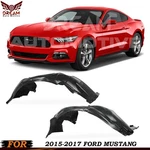 Set Of 2 New Front Fender Liners Splash Shield For 2015-2017 Ford Mustang. Fixed Price $71.00.