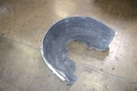 Maserati Granturismo, Grancabrio Rh, Rear Inner Fender Liner, Used, P/n 82216800. Fixed Price $100.00.