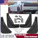 New Splash Guards Mud Flaps Mudguard For 2015-2023 Dodge Challenger Coupe 2-door. Fixed Price $19.00.