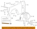 Gm Oem 17-23 Camaro Fender Components-deflector 84297964. Fixed Price $28.99.