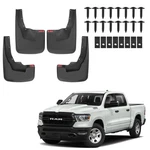 Mud Flaps Splash Guards For Fit 2019 2019-2025 Doge Ram 1500. Fixed Price $67.04.