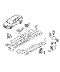 Genuine Mopar Floor Pan Shield 68607045aa. Fixed Price $364.93.