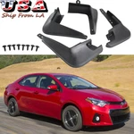 4x Front Rear Mudguards Mud Flaps Splash Guard For 2014-18 Toyota Corolla Sedan. Fixed Price $29.44.