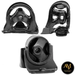 Engine Mounts & Transmission Mount 3pcs For Honda Prelude 91-90 2.0l, 2.1l At. Fixed Price $95.00.