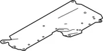 Genuine Infiniti Floor Pan Splash Shield 748144ga0b. Fixed Price $207.04.