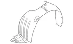Genuine Hyundai Fender Liner 86812-3x500. Fixed Price $138.59.