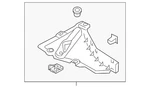 Genuine Audi Radiator Support Splash Shield 4k0-853-888-e. Fixed Price $106.60.