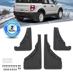 Front & Rear Mud Flaps Splash Guards Fender For 2021-2024 Ford Bronco Sport 4pcs. Fixed Price $25.08.