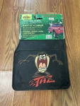 Vintage 1992 Taz Mini Truck Mud Guards Flaps Tasmanian Devil 10x14 Plasticolor. Fixed Price $50.00.